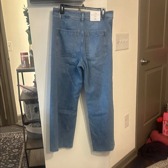 Zara Marine straight Jeans in Classic Blue - Picture 3 of 7